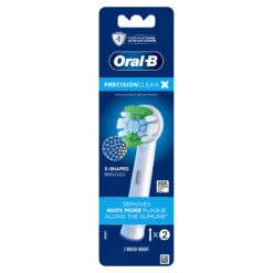 Oral B Oral-B Precision Clean Replacement Brush Heads, 2-Count