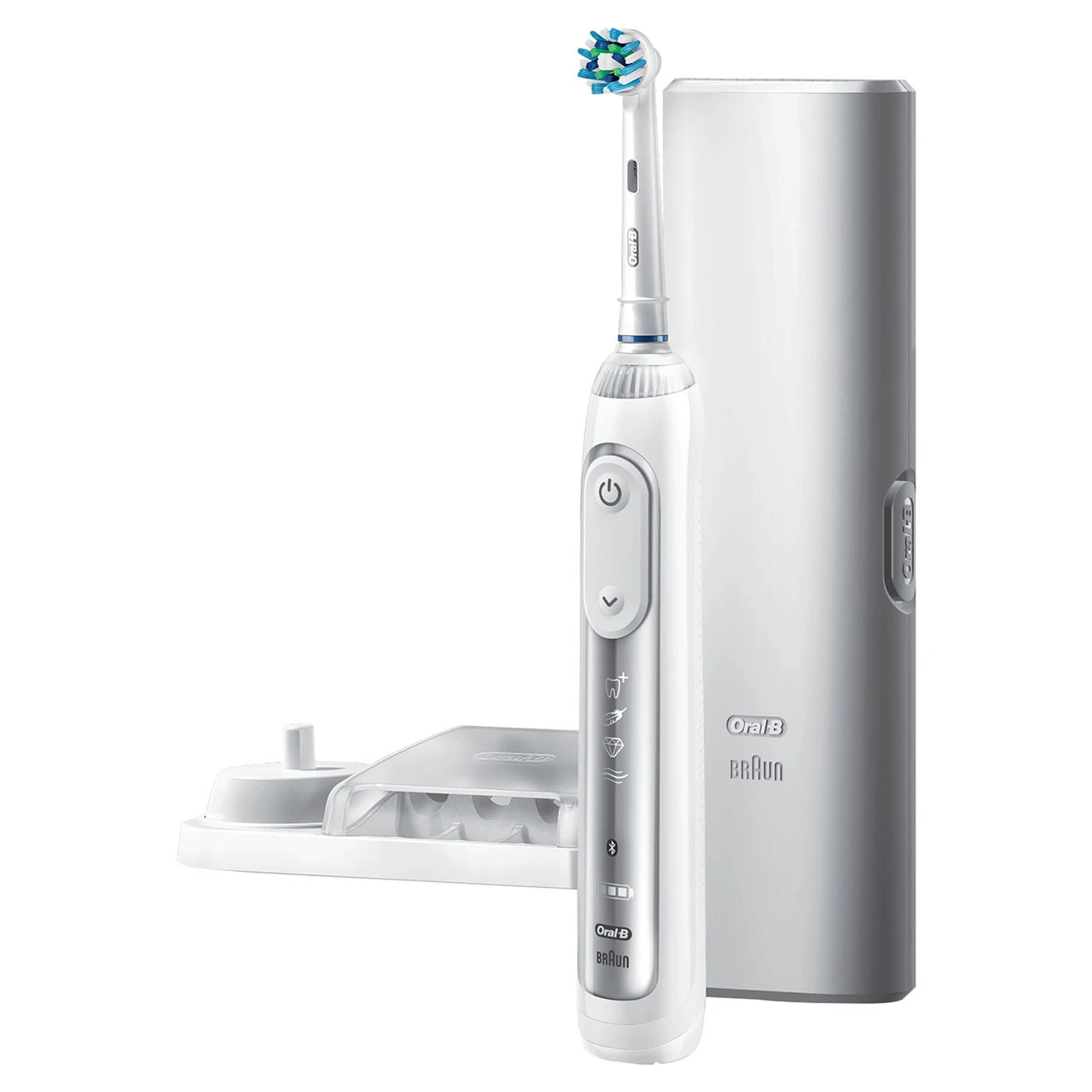 Oral B Genius 6000 Rechargeable Electric Toothbrush, White 2 Oral B Genius 6000 Rechargeable Electric Toothbrush, White - Image 2