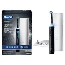 Oral B Genius 6000 Rechargeable Electric Toothbrush, Black