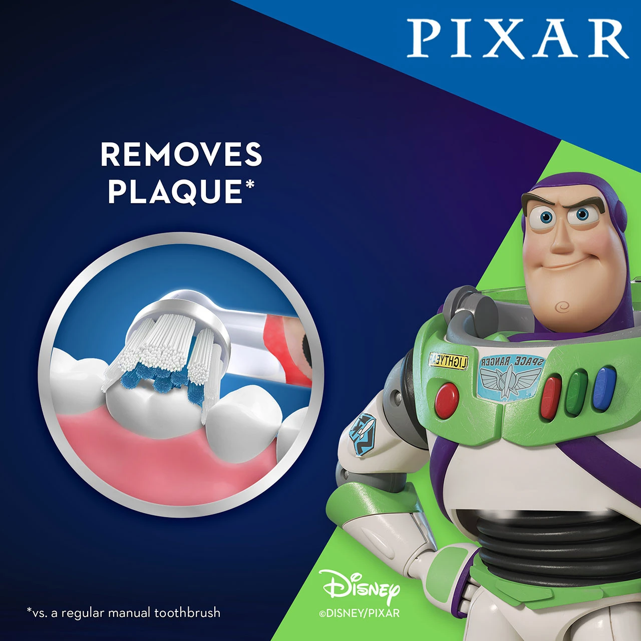 Oral B Kids Extra Soft Replacement Brush Heads Featuring Pixar Favorites, 2 Count 6 Oral B Kids Extra Soft Replacement Brush Heads Featuring Pixar Favorites, 2 Count - Image 6
