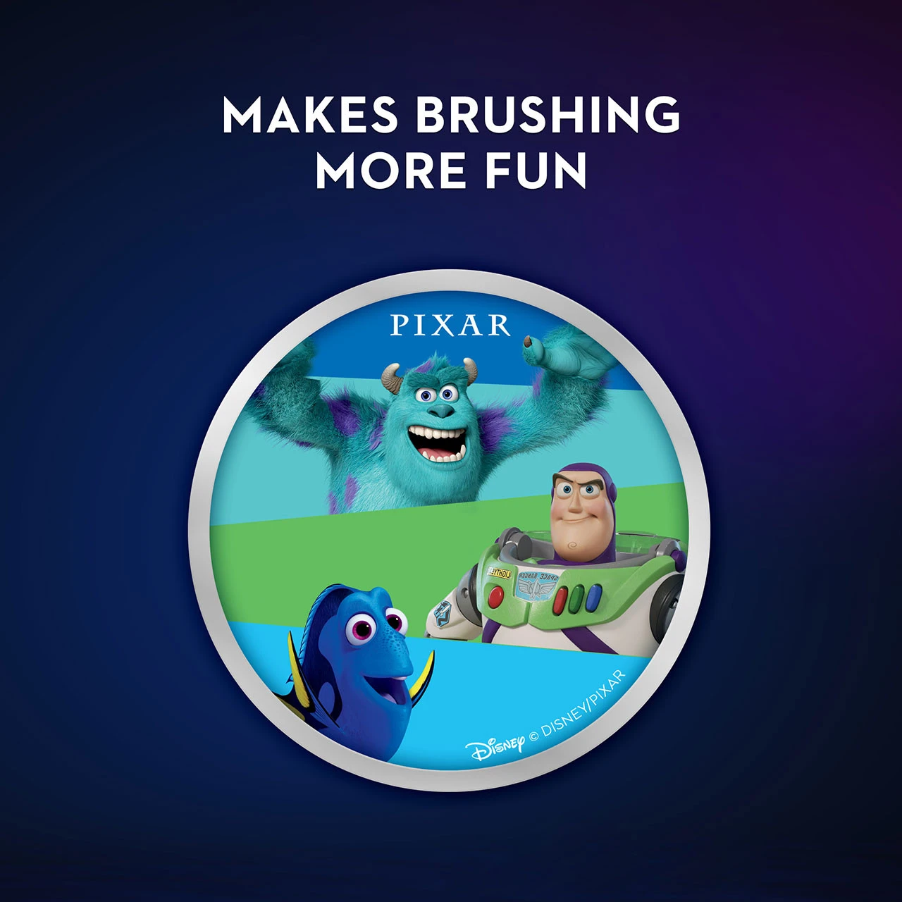Oral B Kids Extra Soft Replacement Brush Heads Featuring Pixar Favorites, 2 Count 5 Oral B Kids Extra Soft Replacement Brush Heads Featuring Pixar Favorites, 2 Count - Image 5