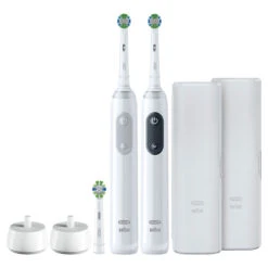 Oral B Smart Clean 360 Rechargeable Electric Toothbrush Twin Pack