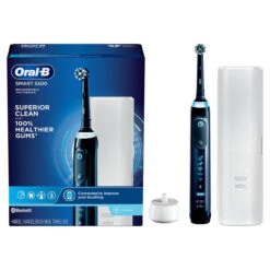 Oral B Smart 5500 Rechargeable Electric Toothbrush, Black