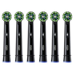 Oral B CrossAction Replacement Brush Heads, Black, 6-Count 19 Oral B CrossAction Replacement Brush Heads, Black, 6-Count -Oral B Sales Store 00069055131671 OOP 30731.1706764047