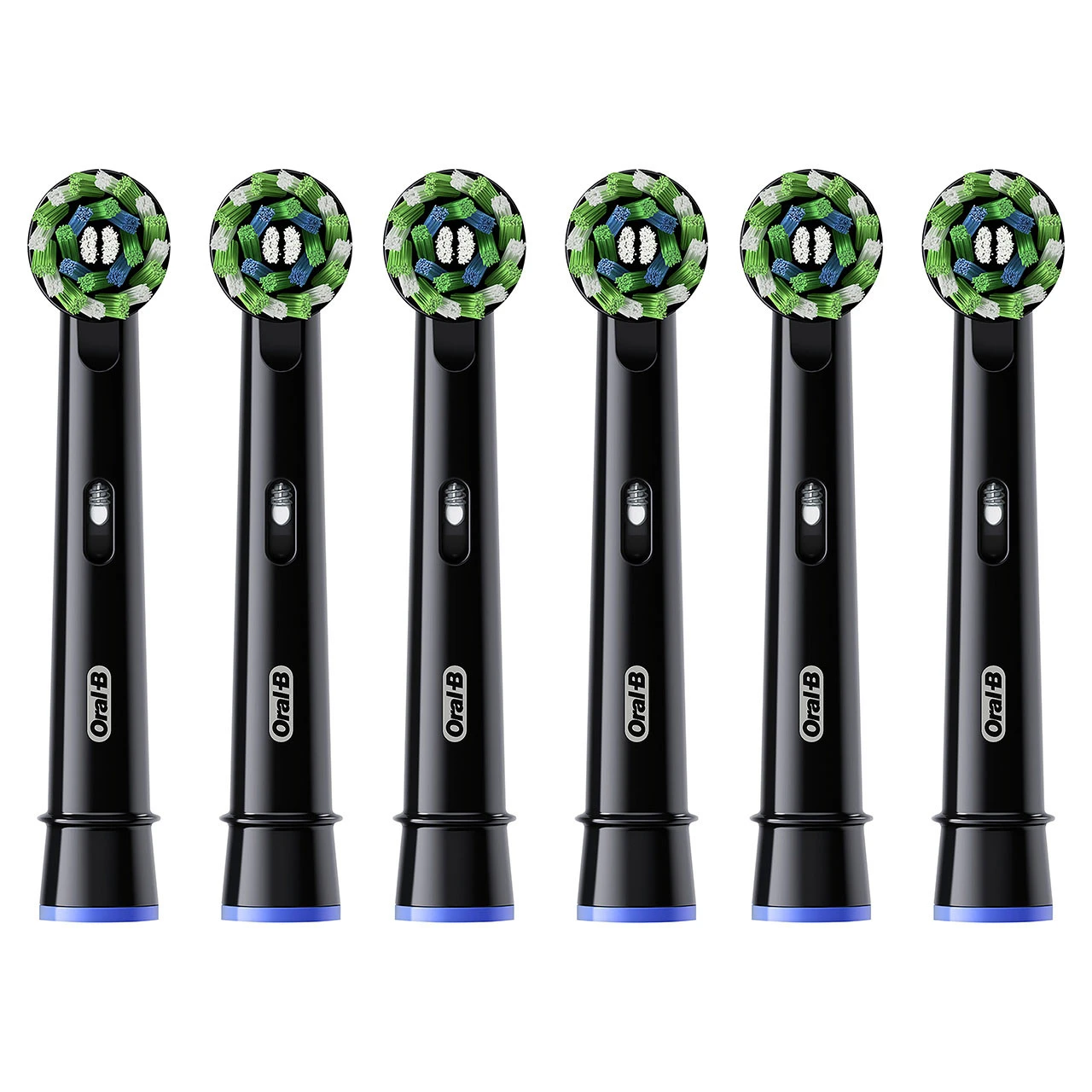 Oral B CrossAction Replacement Brush Heads, Black, 6-Count 9 Oral B CrossAction Replacement Brush Heads, Black, 6-Count - Image 9