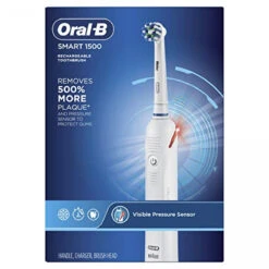 Oral B Oral-B Smart 1500 Electric Toothbrush (Packaging May Vary) White, 1 Count