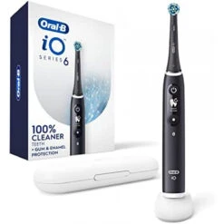 Oral B Oral-B IO Series 6 Electric Toothbrush With (1) Brush Head, Black Lava