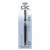 Oral B Oral-B Clic Manual Toothbrush, Matte Black, With 1 Bonus Replacement Brush Head And Magnetic Toothbrush Holder
