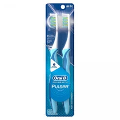 Oral B Oral-B Pulsar Expert Clean Battery Powered Toothbrush, Medium, 2 Count
