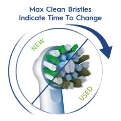 Oral B Oral-B CrossAction Replacement Brush Heads, 10 Count -Oral B Sales Store 80723124 X FILAMENT CROSSACTION MAX CLEAN 17907.1700514529