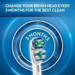 Oral B Dual Clean Replacement Brush Heads, 3 Count -Oral B Sales Store Oral B Dual Clean electric refill 05 3Months 58357.1648674635