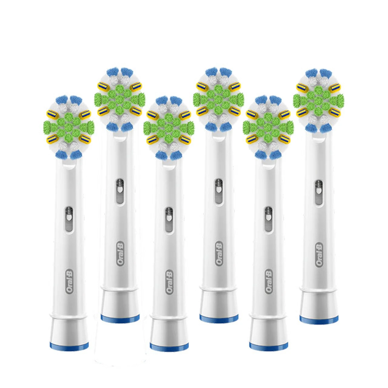 Oral B FlossAction Replacement Brush Heads, 6-Count - Image 2