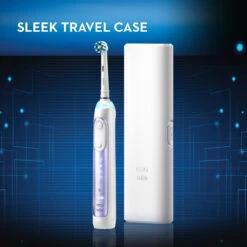 Oral B Genius 6000 Rechargeable Electric Toothbrush, Orchid Purple -Oral B Sales Store Oral B Power Orchid Purple TravelCase 07156.1695097616