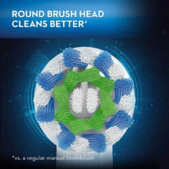 Oral B Genius 8000 Rechargeable Electric Toothbrush, Rose Gold -Oral B Sales Store Oral B Power Round Head 47090.1678939212