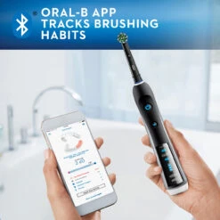 Oral B Smart 5000 Rechargeable Electric Toothbrush, Black -Oral B Sales Store Oral B Pro 5000 SI4 Bluetooth 94573.1689000454