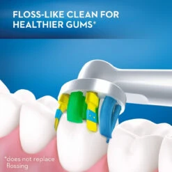 Oral B FlossAction Replacement Brush Heads, 6-Count -Oral B Sales Store Oral B V3R FlossAction SI3 2 24328.1581715594.1280.1280 59938.1623076645 18763.1706764256