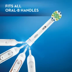 Oral B FlossAction Replacement Brush Heads, 6-Count -Oral B Sales Store Oral B V3R FlossAction SI6 1280X1280 57564.1623076645 26938.1706764256