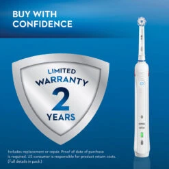 Oral B Oral-B Smart 4000 Rechargeable Electric Toothbrush, White -Oral B Sales Store OralB Sensitive Gum Care SI10 03403.1697745313