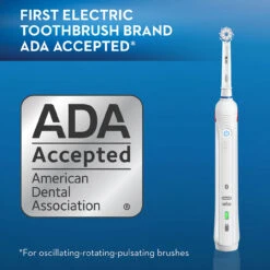 Oral B Oral-B Smart 4000 Rechargeable Electric Toothbrush, White -Oral B Sales Store OralB Sensitive Gum Care SI11 77887.1697745314