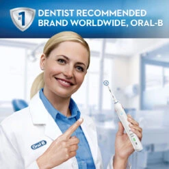 Oral B Oral-B Smart 4000 Rechargeable Electric Toothbrush, White -Oral B Sales Store OralB Sensitive Gum Care SI12 99522.1697745314