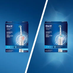 Oral B Smart 5000 Rechargeable Electric Toothbrush -Oral B Sales Store OralB Smart 5000 White SI3 current vs new brush NOCOPY 68141.1689950327