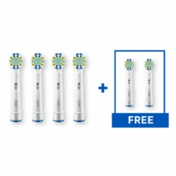 Oral B FlossAction Replacement Brush Heads, 6-Count