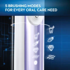 Oral B Genius 7500 Rechargeable Electric Toothbrush, Orchid Purple -Oral B Sales Store Pro 7500 Orchid Purple SI4 98222.1701102208