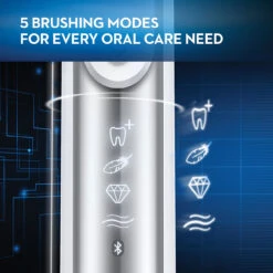 Oral B Genius 7500 Rechargeable Electric Toothbrush, White -Oral B Sales Store Pro 7500 White SI4 42177.1701102311