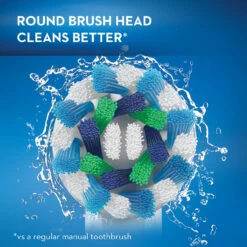 Oral B Cross Action Electric Toothbrush, White -Oral B Sales Store Pro1000 Black SI2 28964.1658981923