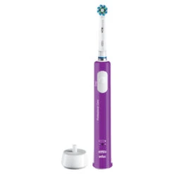 Oral B Cross Action Electric Toothbrush, Purple -Oral B Sales Store cross action purple 27933.1658982319
