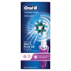 Oral B Cross Action Electric Toothbrush, Purple -Oral B Sales Store cross action purple 00069055130285 C7N1 70253.1658982319