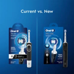 Oral B Pro 500 Rechargeable Electric Toothbrush -Oral B Sales Store oral B D103 US Secondary Image New Look 31586.1703997311