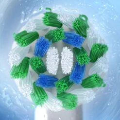 Oral B Smart 1500 Electric Rechargeable Toothbrush, Blue -Oral B Sales Store oralB D305 NA eComm PDP Secondary Image Copyless 3 Option B 25808.1669781098