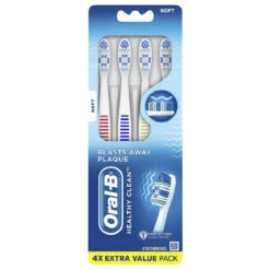 Oral B Oral-B Healthy Clean Toothbrushes, Soft