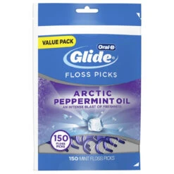 Oral B Oral-B Glide Dental Floss Picks Arctic Peppermint Oil